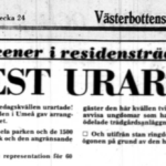 Västerbottens Kuriren 13/6 - 1983