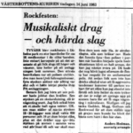 Västerbottens Kuriren 13/6 - 1983